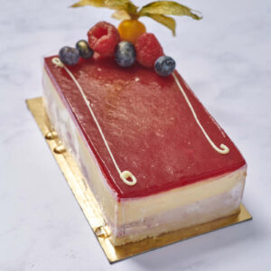 Raspberry & Passionfruit Mousse